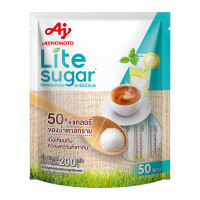 ราคา Lite Sugar Pack น้ำตาลทรายไลท์ ซูการ์ น้ำตาลให้แคลอรี่ต่ำ สารให้ความหวาน น้ำเชื่อม ขนาด 80g 200g 500g (24596965045)