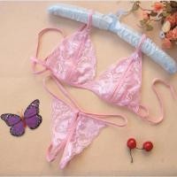 ราคา 511 ชุดชั้นใน กางเกงชั้นใน จีสตริงลูกไม้เซ็กซี่ เปิดเป้า ซีทรู (23241813825)