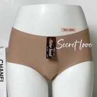 ราคา กางเกงใน sister hood ฟรีไซร้XL 604 เอวกลาง ไร้ขอบไร้ตะเข็บ กระชับก้น ขอบข้างเย็บ ใส่สบายเรียบเนียน (17657492003)