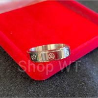 ราคา แหวนโอม ॐ แถมแผ่นทองรูปโอมนำโชค ใส่ติดตัวเสริมการงานเสริมการเงิน (16611241323)