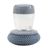 ราคา แปรงขัดหม้อ ขัดกะทะ แปรงล้างจาน ฟองน้ำล้างจาน ฝอยขัดหม้อมีด้ามจับ ฝอยขัดหม้อสแตนเลส ฝอยขัดหม้อมีที่กดน้ำยา ด้ามจับที่กลมมน จับได้ถนัดมือ แปรงอเนกประสงค์ Clean (22014159481)