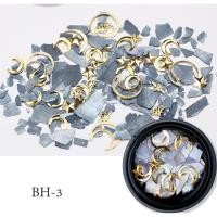 ราคา DIYเปลือกหอยแต่งเล็บ เปลือกหอย ตกแต่งเล็บ เปลือกหอยแต่งเล็บแบบบาง ติดง่าย (4810538963)