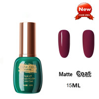 ราคา YTFSKFUI CHARZIEG Base Coat รองพื้นยาทาเล็บเจล หรือ และ Top Coat เคลือบสีเล็บเจล UV LED Gel Polish Soak Off ทาเล็บเจล สีทาเล็บเจล สีเจล ยาทาเล็บเจล 15ML (23844363612)
