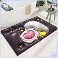 ราคา ผ้าเช็ดเท้า 3D พรมปูพื้น พรมเช็ดเท้า พรม พรมขนสั้น 40X60CM พรมเช็ดเท้าห้องน้ํา พรมห้องครัว ลายการ์ตูน ลายดอกไม้ 3มิติ ดูดซับน้ำได้ดี (18906394218)