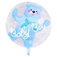 ราคา IJVBTV ลูกโป่งวันเกิด ลูกโป่งวันเกิด ลูกโป่ง happy birthday วันเกิดเด็ก การตกแต่ง เด็กทารกหญิง ฟอยล์ 4D โปร่งใส หมี ลูกโป่ง Globos อุปกรณ์ปาร์ตี้ (16622430041)