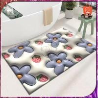 ราคา ผ้าเช็ดเท้า 3D พรมขนสั้น พรมปูพื้น พรมเช็ดเท้า พรมเช็ดเท้าห้องน้ํา พรมห้องครัว ลายการ์ตูน ลายดอกไม้ 3มิติ ดูดซับน้ำได้ดี 40X60CM (18906472208)