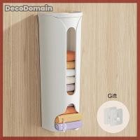 ราคา DecoDomain 1ชิ้นกล่องเก็บของอเนกประสงค์ติดผนังชั้นแขวนชุดชั้นในบ้านถุงเก็บขยะที่จัดระเบียบที่วางถุงเท้า (23031844784)