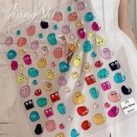 ราคา 3D Jelly Feeling Nail Sticker Cute Bean Soft Candy Adhesive Colorful Funny Nail Sticker Back Adhesive Nail Sticker Nail decoration (22522467793)