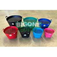 ราคา BigOne เข่งพลาสติก เบอร์1 เบอร์5 เข่งใส่ของ เข่งผลไม้ เข่งผัก (23136712923)