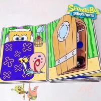 ราคา Quiet Book Animal House Childrens Puzzle handmade paper Doll House (20401010522)