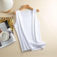 ราคา Chleby Womens Seamless Tank Top Korean Ice Silk Vest Womens Summer Students Slimming Camisole Bottom Underwear (23415230145)