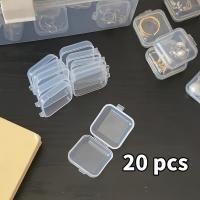 ราคา กล่องพลาสติกใสขนาดเล็ก40ชิ้น เซ็ตกล่องเก็บเครื่องประดับที่เก็บของแบบใสอุปกรณ์จัดเก็บแบบพกพาอเนกประสงค์ (22737616725)