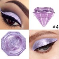ราคา Ins Fashion LANGMANNI 6 colors High quality soft long lasting liquid eye shadow glitter green metal purple gold metal glitter female eye make up cosmetics New (7336450574)
