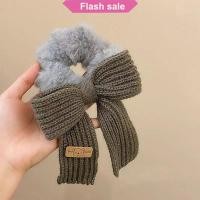 ราคา SHENHAO2 โบว์ยางรัดผมรูปลำไส้ขนแกะน่ารักถักไหมพรมผมหางม้ามัดผมเครื่องประดับผมเด็กผู้หญิง (24263209011)