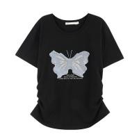 ราคา จัดส่งจากกรุงเทพ เสื้อครอปเอวลอยรัดรูปเสื้อแฟชั่นผู้หญิงวัยรุ่นสวยๆ เสื้อครอปเข้ารูป สไตล์เกาหลีเสื้อยืดผู้หญิง เสื้อยืดครอปเอวลอยทรงเข้ารูปเสื้อผ้าน่ารักๆของผู้หญิง เสื้อผ้าแฟชั่นตามกระแส Tshirt (242