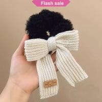ราคา SHENHAO2 โบว์ยางรัดผมรูปลำไส้ขนแกะน่ารักถักไหมพรมผมหางม้ามัดผมเครื่องประดับผมเด็กผู้หญิง (24263209009)