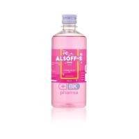 ราคา แอลกอฮอล์ Alcohol แอลกอฮอล์น้ำ สีชมพู กลิ่นซากุระ 450 ml Ethyl Alcohol Alsoff S Alsoff Pink 1 ขว (21075080383)