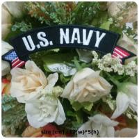 ราคา U S Navy ทหารเรือ ตัวรีดติดเสื้อ อาร์มรีด อาร์มปัก ตกแต่งเสื้อผ้า หมวก กระเป๋า แจ๊คเก็ตยีนส์ Badge Embroidered Iron on Patch (23677297532)