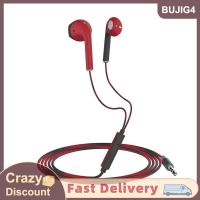 ราคา BUJIG4 หูฟังอินเอียร์แบบสายแบนมีสองสีประกบกันหูฟังสำหรับฟังเพลงแบบมีสายหูฟังสีมาการองสำหรับผู้ชายและผู้หญิงพร้อมไมโครโฟนและระบบลดเสียงรบกวน (23734316901)