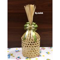 ราคา ชะลอมไม้ไผ่สาน ชะลอมจุก 6x6 สังฆทาน ติดโบตกแต่งสวยงามตามรูป (10182062843)