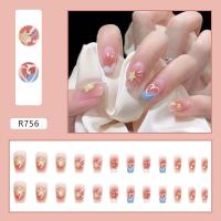 ราคา พร้อมส่ง เล็บเจลปลอมเล็บปลอม สไตล์โมเดิร์น เล็บใช้งานง่าย กล่องละ 24 ชิ้น (24055841036)