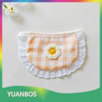 ราคา YUANBOS ผ้าพันคอสุนัขน่ารักลายสก๊อตแฟชั่นหน้ายิ้มผ้ากันเปื้อนสำหรับสุนัขขนาดเล็กสำหรับตุ๊กตาหมีปอมเมอเรเนียนสีชมพู (24555279697)