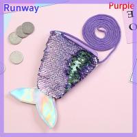 ราคา RunwayRendezvous กระเป๋าใส่เหรียญปักเลื่อมหางนางเงือกกระเป๋าสำหรับเด็กผู้หญิงกระเป๋าใส่เงินกระเป๋าใส่เงินของขวัญสำหรับเด็ก (24255120649)