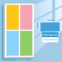 ราคา Self Adhesive Label Waterproof Handwritten Color Sticker Blank Note Label Writable Name Stickers School Stationery Supplies (22898373207)