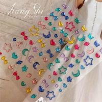 ราคา 3D Jelly Feeling Nail Sticker Cute Bean Soft Candy Adhesive Colorful Funny Nail Sticker Back Adhesive Nail Sticker Nail decoration (22522484621)