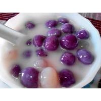 ราคา บัวลอยแป้งข้าวเหนียวมันม่วงทำจากแป้งข้าวเหนียวสีจากมันม่วงขนาด 500 กรัม (23971422572)