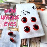 ราคา 12mm ตาพญานาค ตาแก้วแดง ก้านลวด มีหลายขนาดให้เลือก doll eyes ตา ตาตุ๊กตา ตาแก้ว ประกาย สีแดง เหมือนจริง สินค้าพร้อมส่งจากไทย (20004370411)