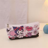 ราคา VIVOLILV 2025 Sanrio กระเป๋าหนังใส่ดินสอ PU น่ารักเมโลดี้เฮลโลคิตตี้คุโรมิ Cinnamoroll สองชั้นเครื่องเขียนกระเป๋าเก็บของรูปหัวใจซิปกระเป๋าใส่ดินสอ (23982955637)