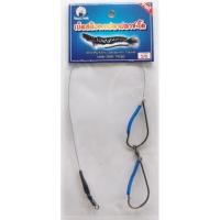 ราคา ชุดเบ็ดตกชะโด เบ็ดสลิงตกปลาปลาชะโด เบ็ดเดี่ยว เบ็ดคู่ พร้อมสลิง ตัวเบ็ดMustad พร้อมลูกหมุนถัง ท่อกันสวะ Jakaphan (23660885978)