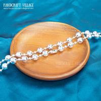 ราคา สังวาลย์ชุดไทย สีเงิน ทอง ยาว140ซม สังวาลย์แม่การะเกด เครื่องประดับชุดไทย สร้อยสังวาลย์ ชุดเพื่อนเจ้าสาว (21922017590)