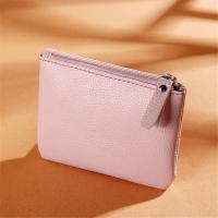 ราคา LOVD2025 New Pattern Double Zipper Handheld Wallet PU Solid Color Coin Storage Bag (24563386526)
