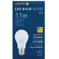 ราคา LAMPTAN LED Bulb New Gloss 10000 ชม หลอดไฟแอลอีดี 5W7W9W11W14Wขั้ว E27 แสงขาวdaylight แสงเหลืองwarm white (15257524489)