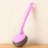 ราคา แปรงขัดหม้อ 1ชิ้น 20 ซม ฝอยขัดหม้อมีด้ามจับ ที่ขัดหม้อ ที่ล้างหม้อ ฝอยขัดหม้อ ที่ล้างจาน ฝอยขัดกระทะ (8440590587)