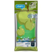 ราคา สมาร์ทเตอร์ถุงขยะแบบม้วนกลิ่นแอปเปิ้ล 24X28นิ้ว 15ใบ Garbage Bags (24483933640)