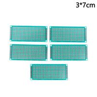 ราคา AGBBG 5ชิ้นแผงวงจร PCB ต้นแบบ PCB ขนาด2x8 3x7 4x6 5x7 6x8 7x9ซม แผงวงจรพิมพ์อเนกประสงค์สองด้านแผงวงจร PCB โปรโตบอร์ดสำหรับ Arduino (24381521588)