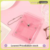ราคา 1 บาทไทย HUFANG bags for women กระเป๋าใส่เหรียญแฟชั่นมีกลิตเตอร์ใสกระเป๋า PVC ใส่นามบัตรรูปภาพสำหรับสาวๆพวงกุญแจกระเป๋าใสขนาดเล็ก (23709167416)