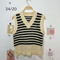 ราคา เสื้อสายเดี่ยวไหมพรม สายเดี่ยวครอป (24523001235)