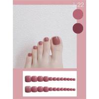 ราคา เล็บเท้าปลอมเจลแท้ พร้อมติด เล็บปลอม พร้อมส่ง เล็บเท้าปลอม เล็บปลอมเท้า แบบบรรจุกล่อง (8783701205)