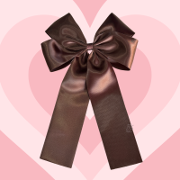 ราคา โบว์นักเรียน โบว์ติดผม 2 ชั้น ไซส์ใหญ่ จัมโบ้ ขนาด 6x9 นิ้ว กิ๊บหนีบติดง่าย ผ้ามันเงาสวย มี4สี (24263601084)