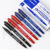 ราคา ปากกาลบไม่ออก มาร์คเกอร์2หัว เขียนพลาสติก เหล็ก ไม้ ผ้า หนัง แก้ว เซรามิก กันน้ำ ไม่หลุดไม่ลอก สินค้าพร้อมส่ง (22708829079)