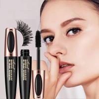 ราคา 4D Eye Lashes Extension มาสคาร่ากันน้ำ หนายาว มาสคาร่า24H ยาวนานผลโดยไม่ต้องรอยเปื้อนมาสคาร่าเครื่องสำอาง มาสคาราขนตายาว Silk Fiber Lash Mascara มาสคาร่า (15486971282)