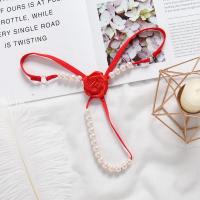 ราคา จีสตริง สายร้อยลูกปัด ลายดอก กางเกงในเซ็กซี่ ชุดนอนไม่ได้นอน ชุดนอนเซ็กซี่ พร้อมส่ง P 0007 (15780108717)