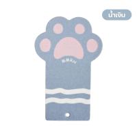 ราคา ฟองน้ำเยื่อไผ่ ฟองน้ำขัดหม้อ ฟองน้ำขัดล้างภาชนะ ลายอุ้งเท้าแมว (23210240115)