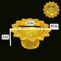 ราคา แก้วช็อต แก้วเป๊ก แก้วน้ำพระ พานโตกพลาสติก ชุดแก้วน้ำถวายพระ (24500046326)