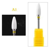 ราคา VitalVogue 1PC เซรามิคทังสเตนเล็บเจาะบิตแฟ้มสำหรับเครื่องมือทำเล็บไฟฟ้า (22491550699)