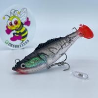 ราคา ปลายางซูโม่ มีคลื่นเสียง ปลายางตีเหยื่อปลอม ปลายาง SUMO 6 50 10 CM กรุณาสั่งขั้นต่ำ 2 ตัว (16851807592)